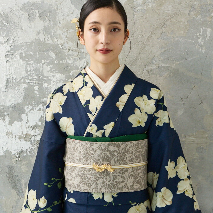 楽天市場】【セール10%オフ】小紋単品「 胡蝶蘭 」公式 ふりふ 公式