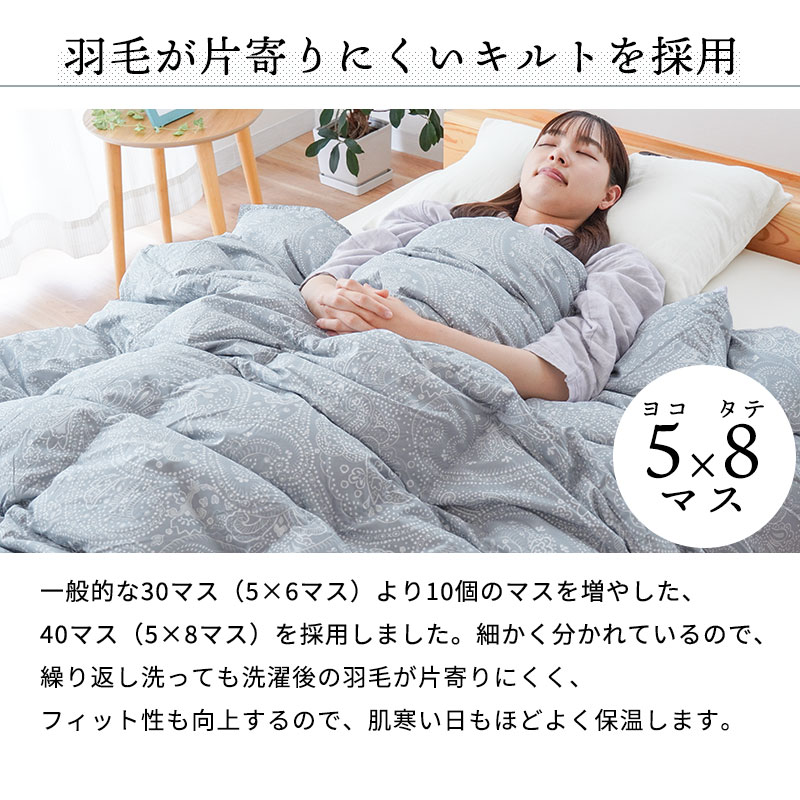 楽天市場】【3/1限定！クーポンで11％OFF】西川 ダウンケット 国産