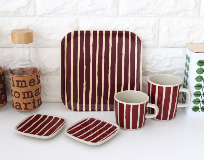 楽天市場】【 メール便可 】 マリメッコ ピッコロ トレイ 20×20cm