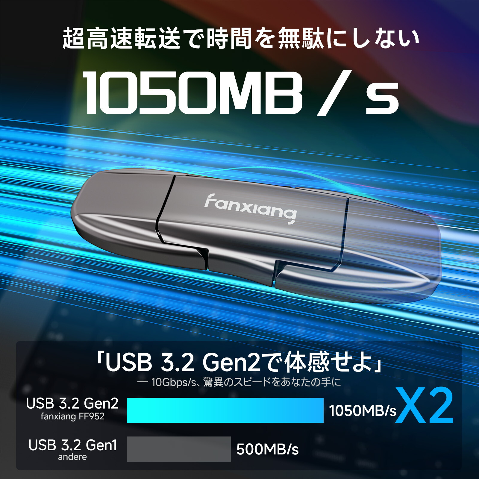 楽天市場】外付けSSD USB-A USB-C対応 USBメモリ ポータブルSSD 5年