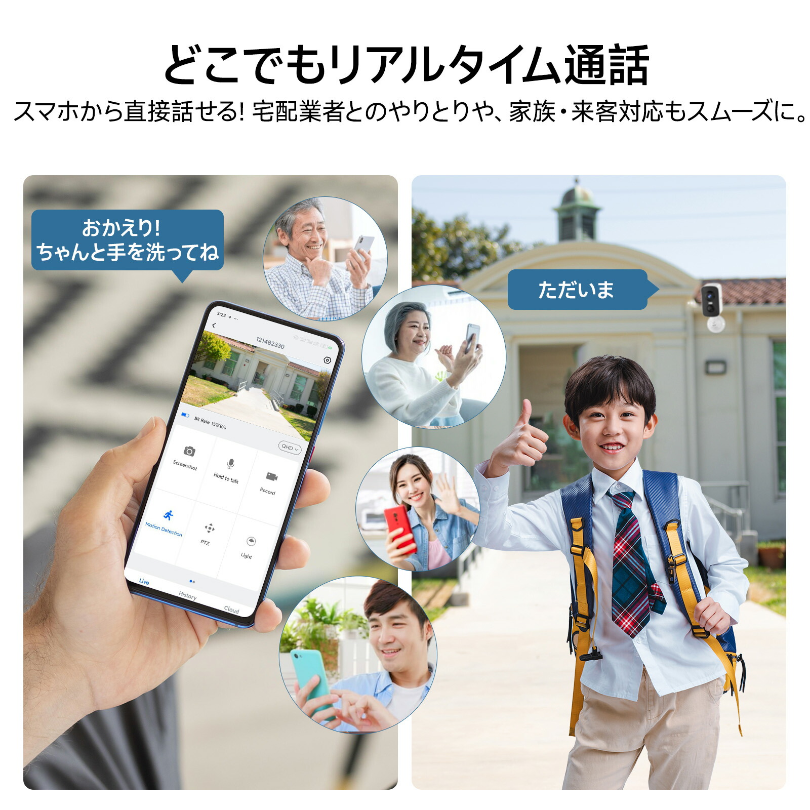 楽天市場】強力マグネット式・穴あけ不要・300°首振り 防犯カメラ PIR