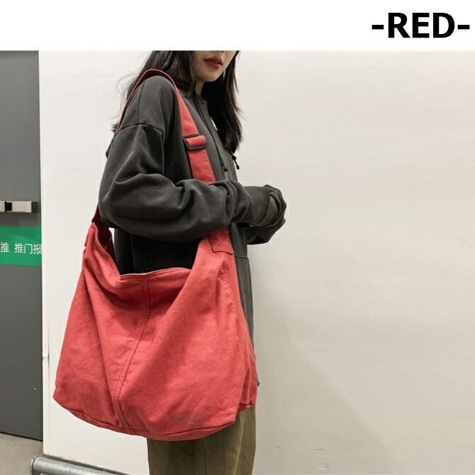 楽天市場】ショルダーバッグ 男女兼用 キャンバス ホーボー ハーフ