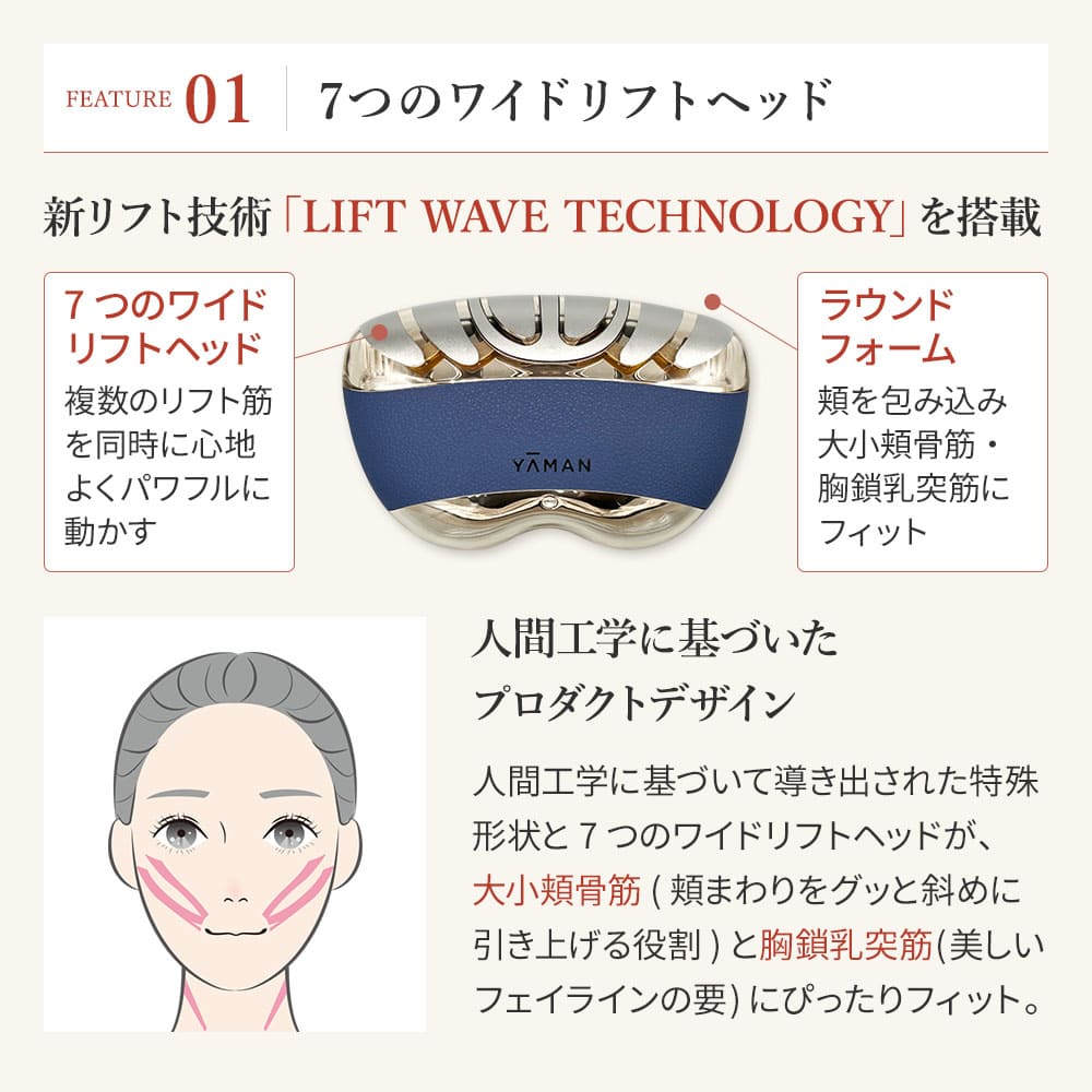 楽天市場】【正規品】YA-MAN ヤーマン 美顔器 リフトロジー SP リフト