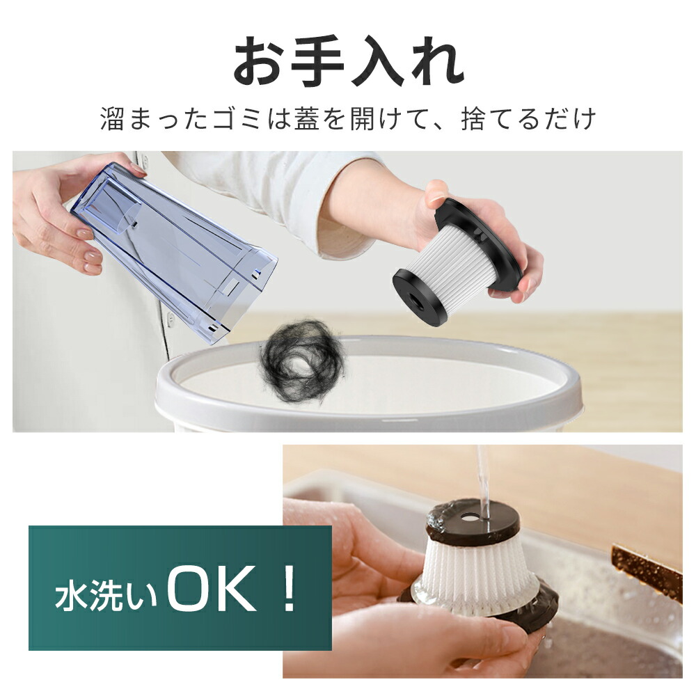 楽天市場】【2点セット】掃除機 s-vc002a-wh 交換用フィルター