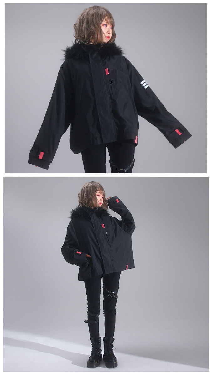 モッズコート ブラック フリースライニング ブラック フリース