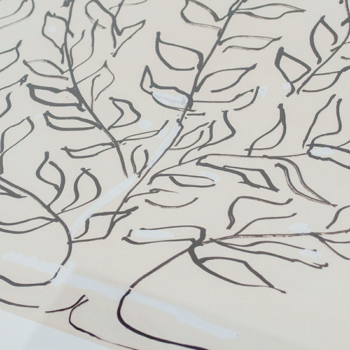 楽天市場】ポスター フレーム付き Le platane M 53×53cm 木製 正方形