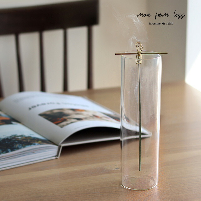 楽天市場】more from less お香＆香立てセット IN-03(お香 お香立て