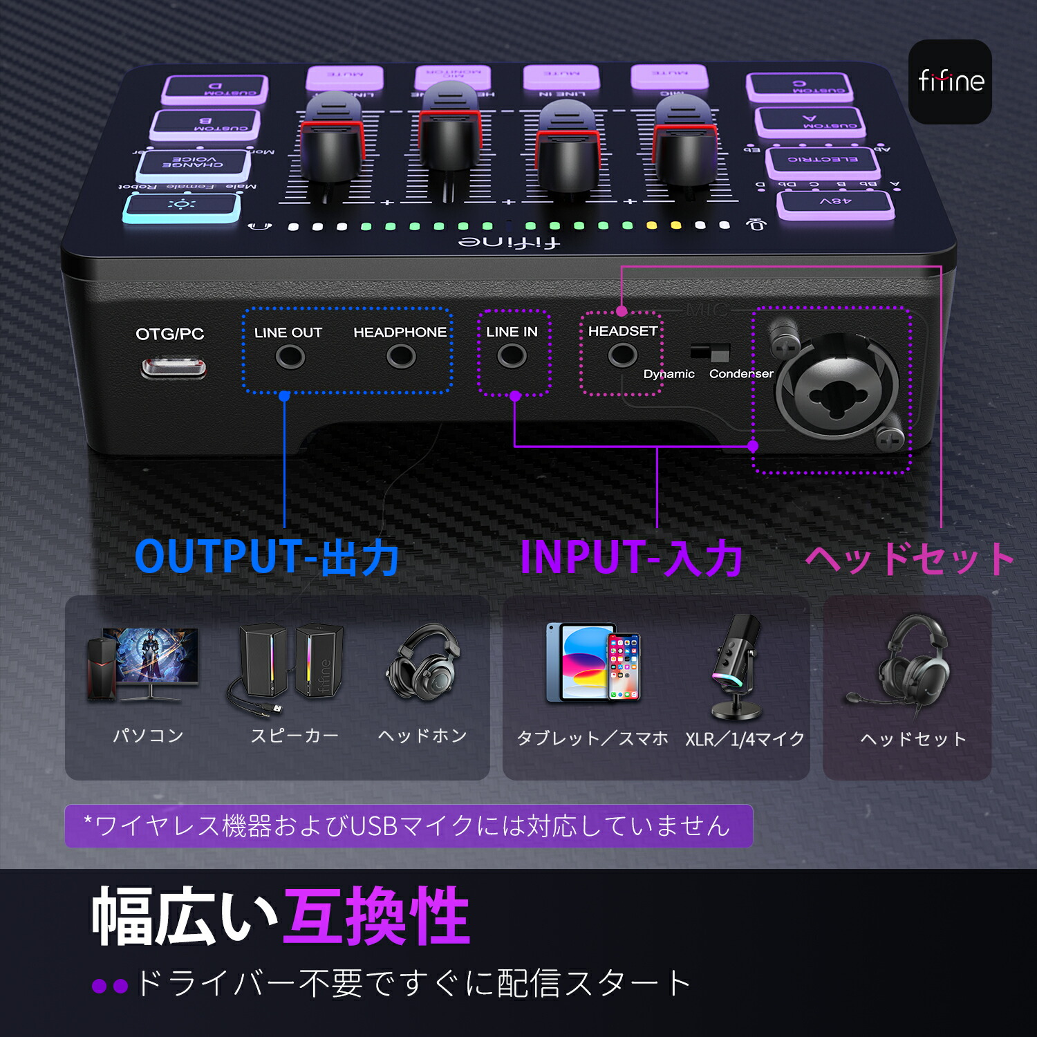 楽天市場】【公式ブランド・1年保証】オーディオミキサー オーディオ