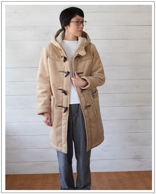 楽天市場】ORCIVAL（オーチバル）フェイクムートンダッフルコート