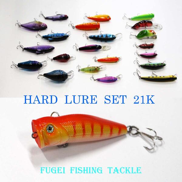 楽天市場】送料無料 バス ルアーセット ルアー 21個 R12lureset21K