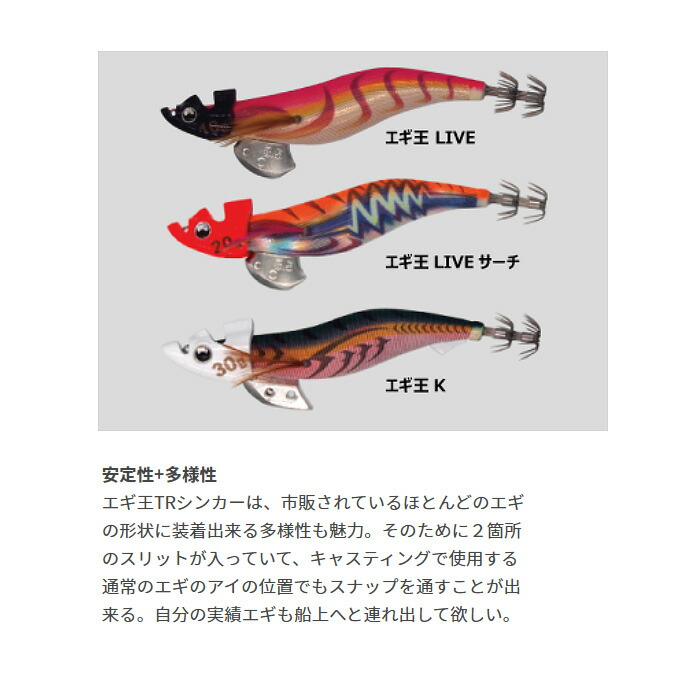 楽天市場】【2025年新サイズ追加】ヤマシタ(YAMASHITA) エギ王TR