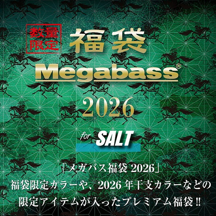 楽天市場】【特価】メガバス(Megabass) 2026年福袋 SALT SET 【釣り