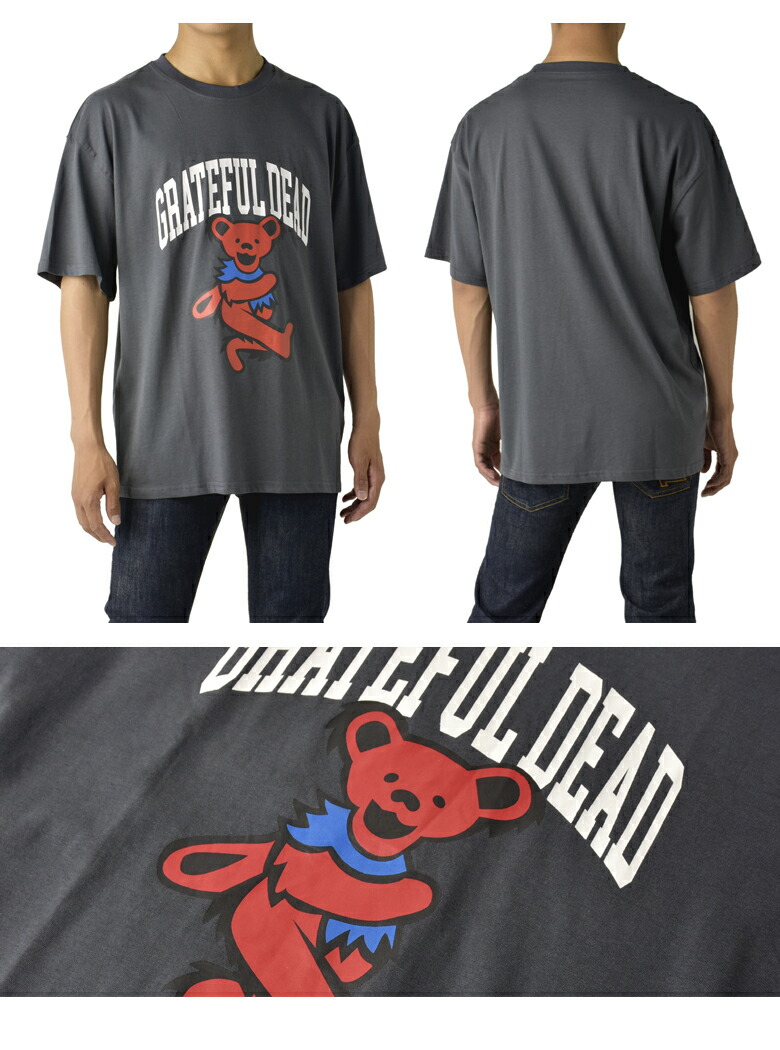 楽天市場】Grateful Dead グレイトフルデッド ワイドシルエット T