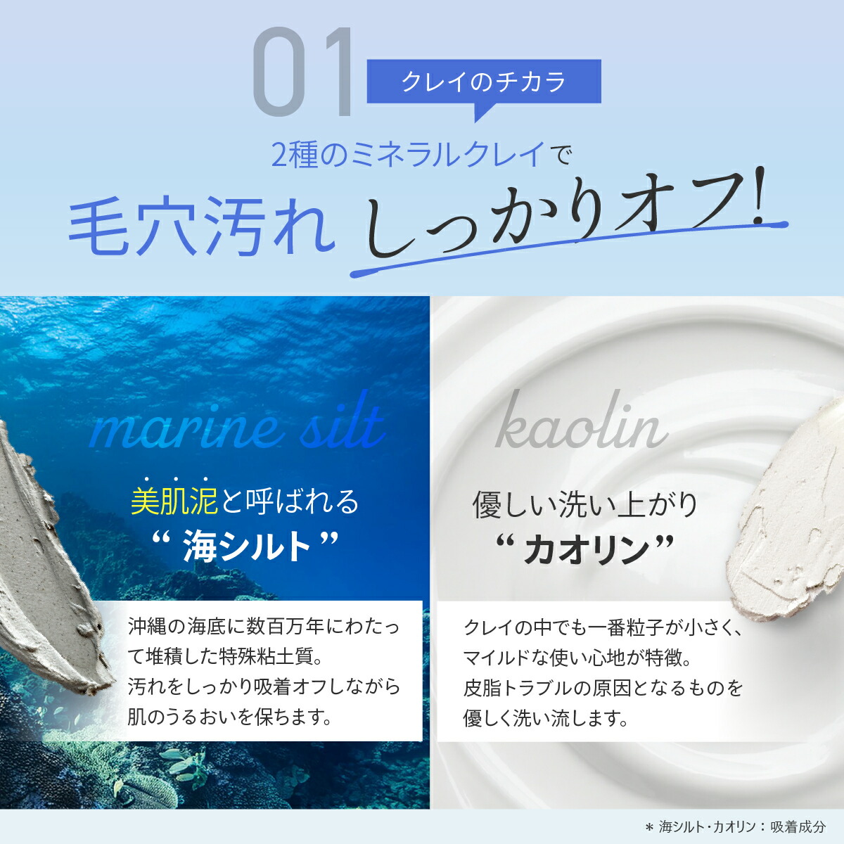 楽天市場】【フルリ 公式】ミネラルクレイフォーム 100g fleuri 1本 2