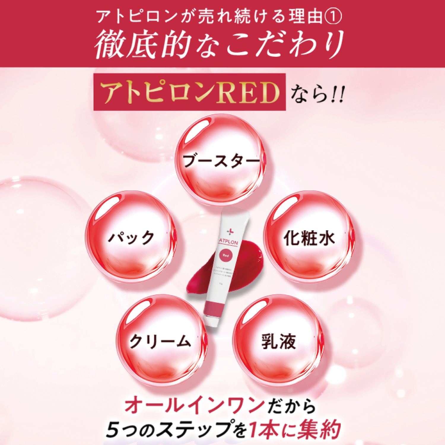 楽天市場】アトピロン オールインワンレッド アトピロンレッド ATPLON