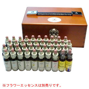 楽天市場】木製携帯BOX（バッチフラワーレメディ40本収納用）【バッチ
