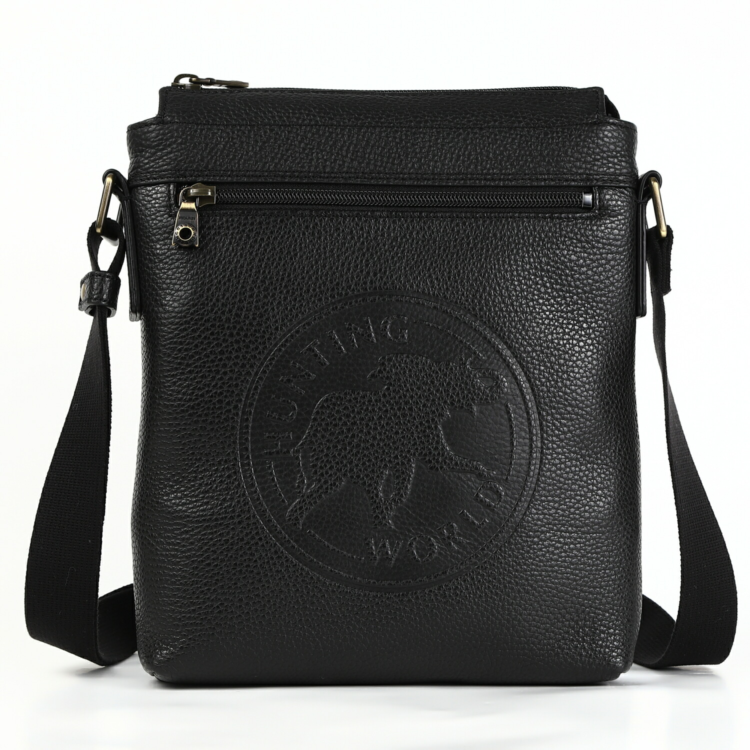 楽天市場】ハンティングワールド ショルダーバッグ メンズ 本革 レザー