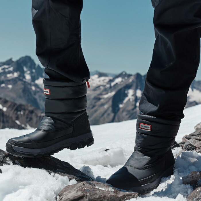 楽天市場】○○ HUNTER ブーツ ハンター スノーブーツ ショート