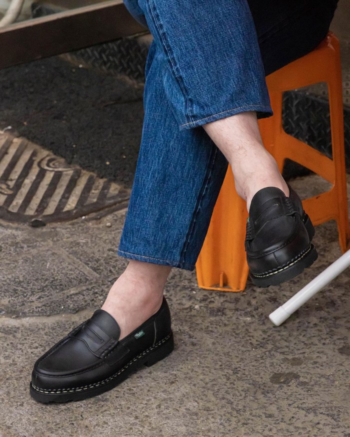 楽天市場】PARABOOT REIMS パラブーツ ランス 099412 ブラック LOAFER