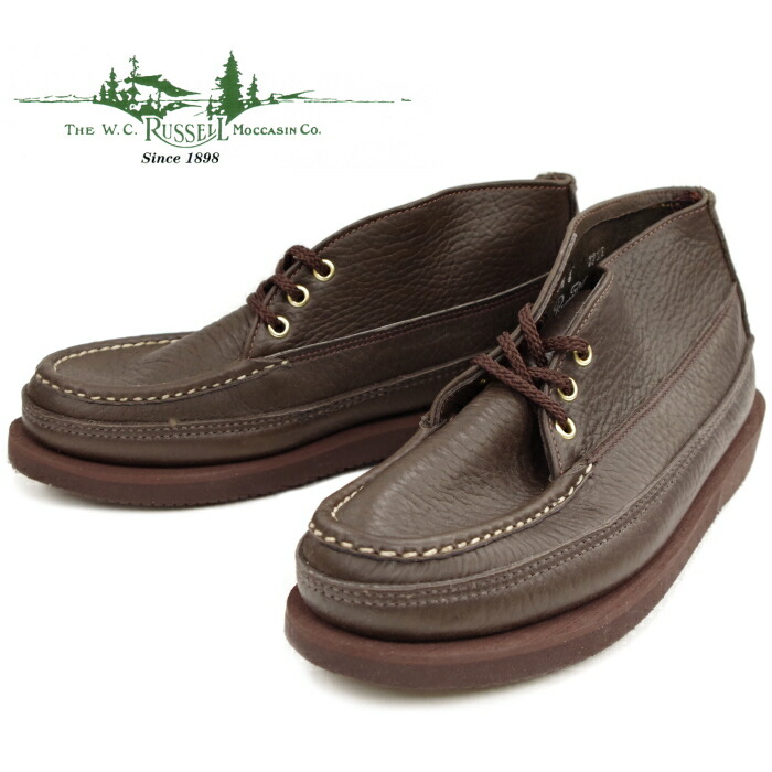 ラッセルモカシン　新品未使用　アメリカ製　3ホール　本革シボレザー　ミドルブーツ 楽天市場】 ブランド一覧 > 【 R 】 > Russell Moccasin/ラッセル