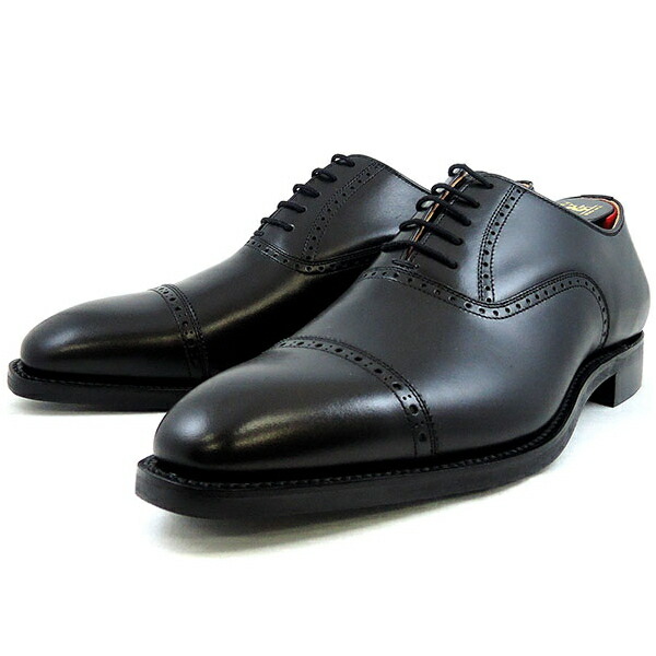 SCOTCH GRAIN スコッチグレイン ストレートチップ 革靴 ブラック インペリアルブラック │ スコッチグレイン SCOTCH GRAIN