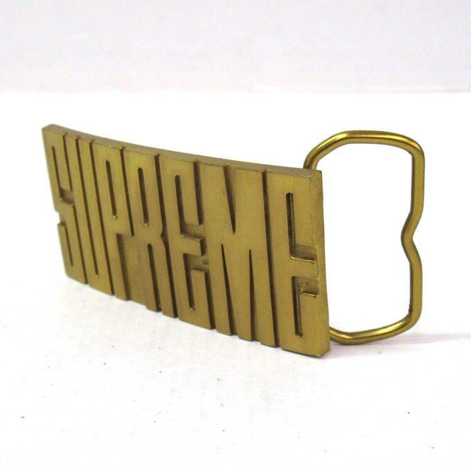 楽天市場】SUPREME 14AW Brass Belt Buckle シュプリーム ブラス