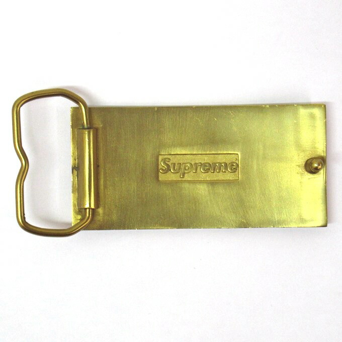 楽天市場】SUPREME 14AW Brass Belt Buckle シュプリーム ブラス