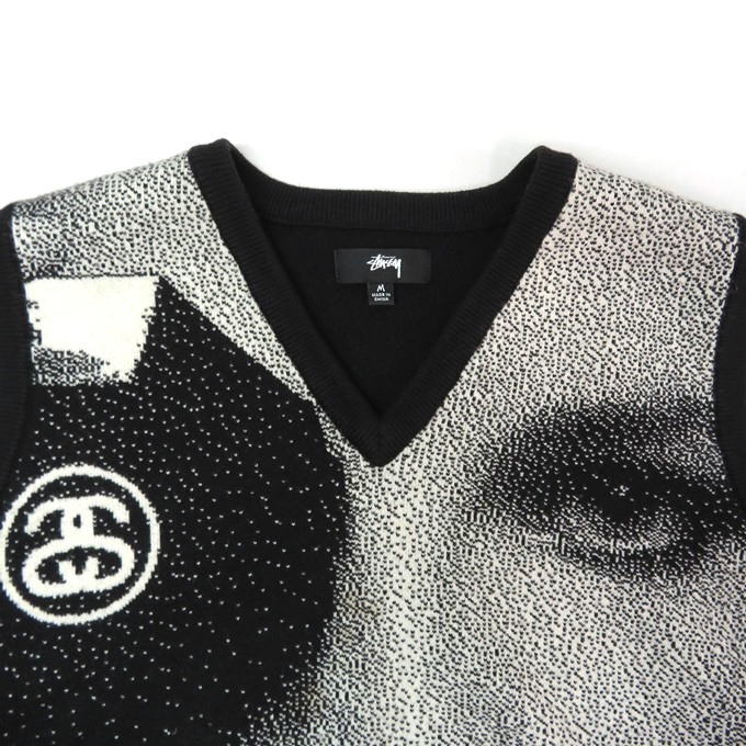 楽天市場】STUSSY Photo Jacquard Vest ステューシー フォトジャガード