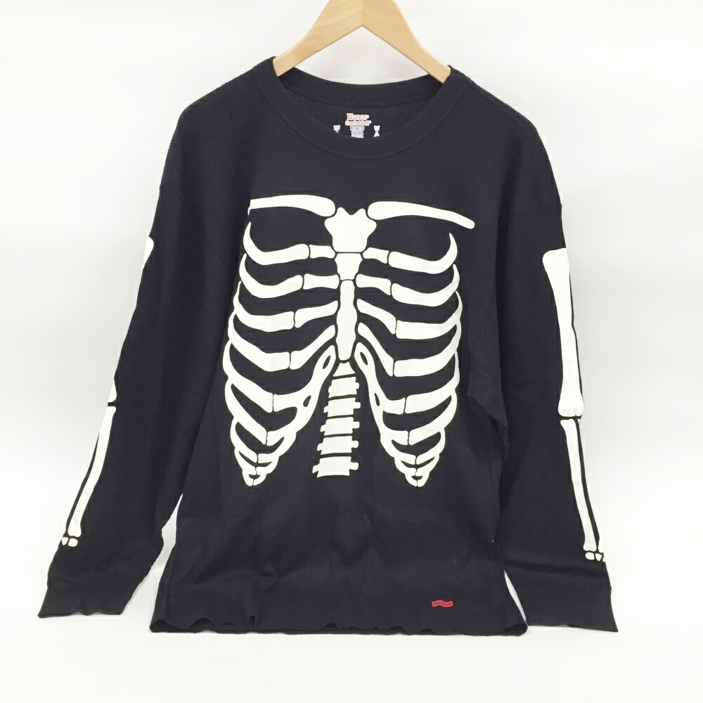 楽天市場】Supreme×Hanes(シュプリーム×ヘインズ) Bones Thermal Crew