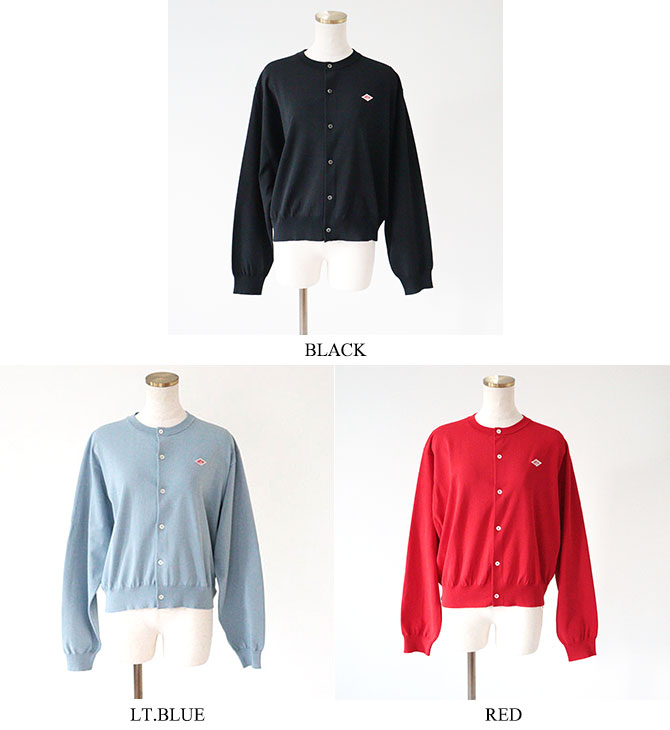 楽天市場】[DANTON]ダントン JERSEY KNIT クルーネックカーディガン DT