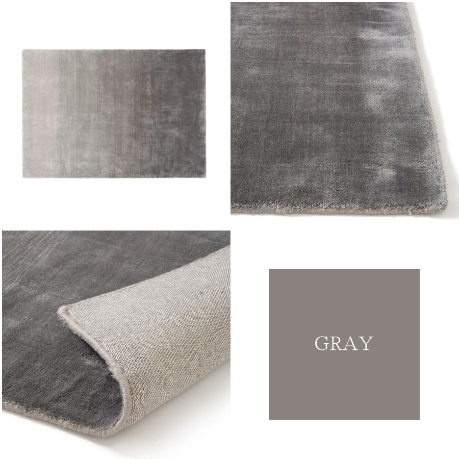 楽天市場】Francfranc フランフラン エリージャ ラグ M L 全2色[ブルー