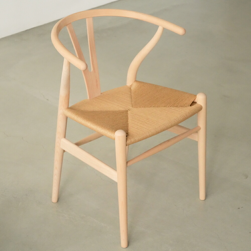 楽天市場】【即納】Yチェア CH24 正規品 ビーチ材 ソープ仕上げ 座面