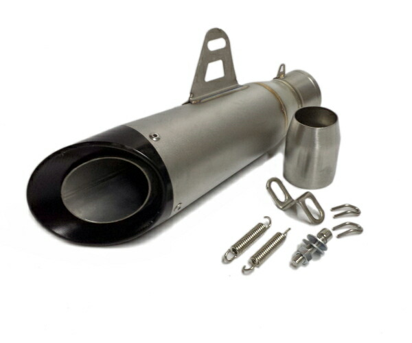 楽天市場】汎用スラッシュカットサイレンサー/スリップオンマフラー