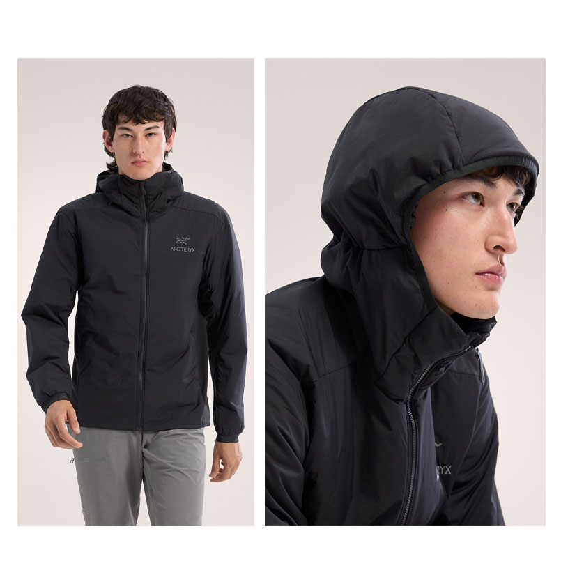 楽天市場】ARC'TERYX アークテリクス ＜Atom Hoody Mens Black