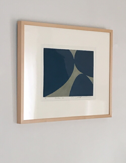 リトグラフ 黒木周氏 Partition W45×H57 K-2504IN32 リトグラフ 黒木周