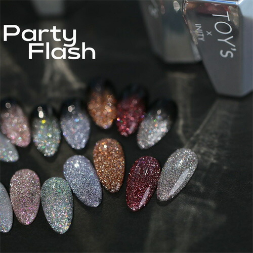 楽天市場】TOY's × INITY パーティーフラッシュ 全7色 12ml