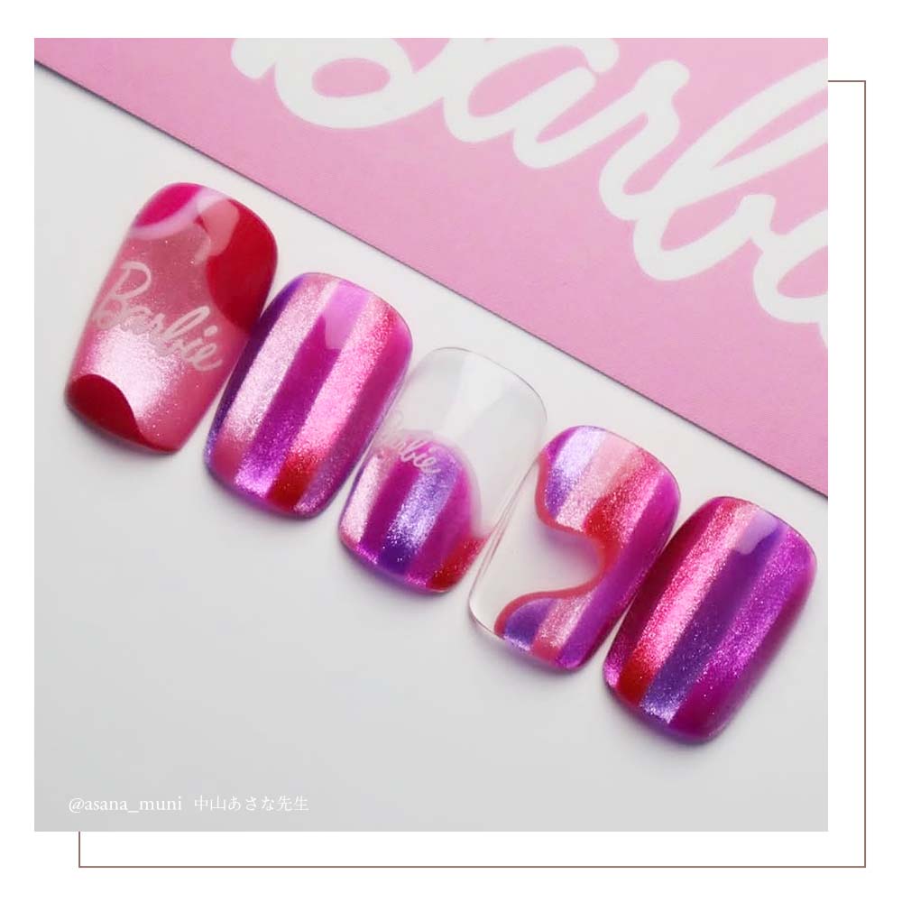 No162 バービー Barbie ネイル メタルパーツ No162 バービー Barbie