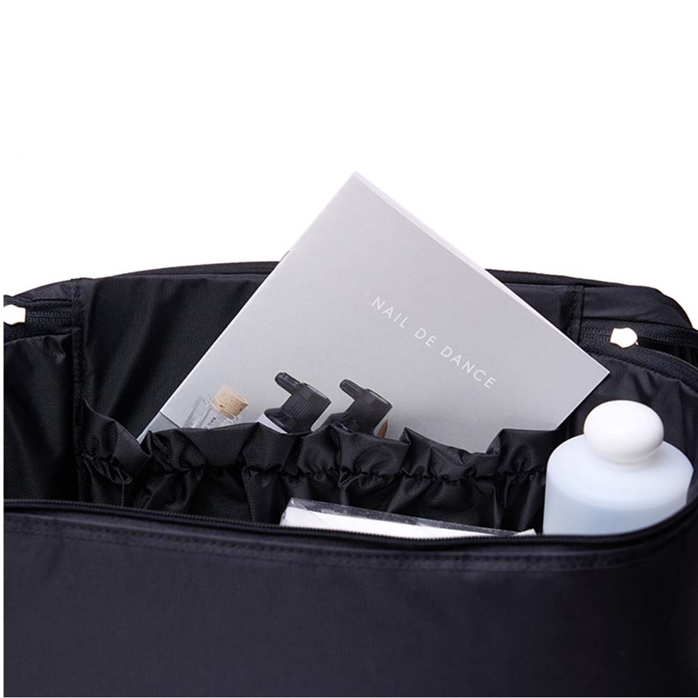 楽天市場】NAIL DE DANCE ネイルバッグ コスメバッグ ブラック