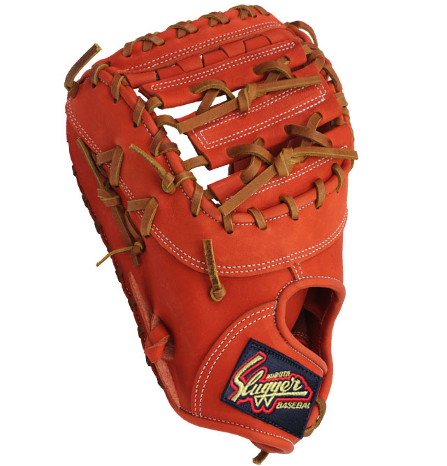 楽天市場】久保田スラッガー 軟式 ファーストミット KSF-INB Fオレンジ