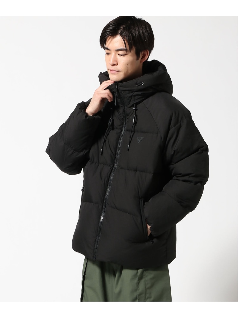 楽天市場】GUESS ダウンジャケット(M)MEN'S Hooded Down Jacket GUESS