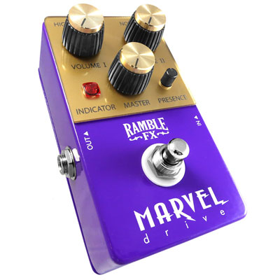 楽天市場】Ramble FX Marvel Drive - Purple 新品 オーバードライブ