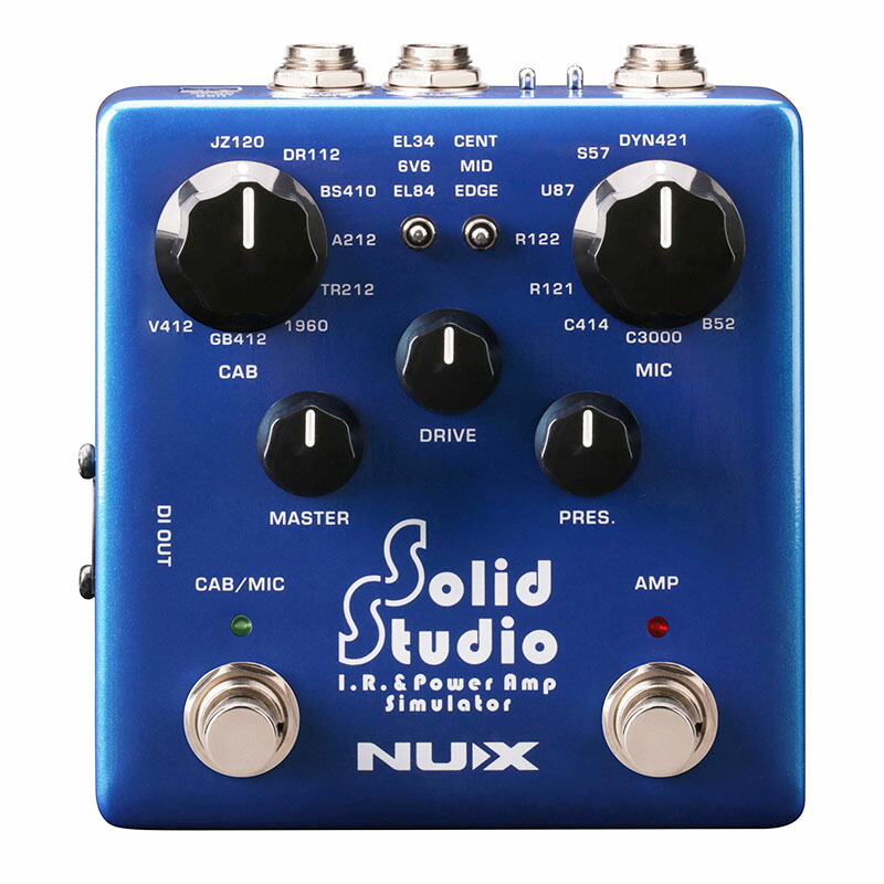 楽天市場】NUX Solid Studio 新品 IR & パワーアンプシミュレーター