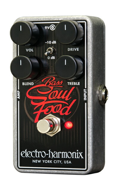 楽天市場】electro-harmonix Bass Soul Food 新品 オーバードライブ