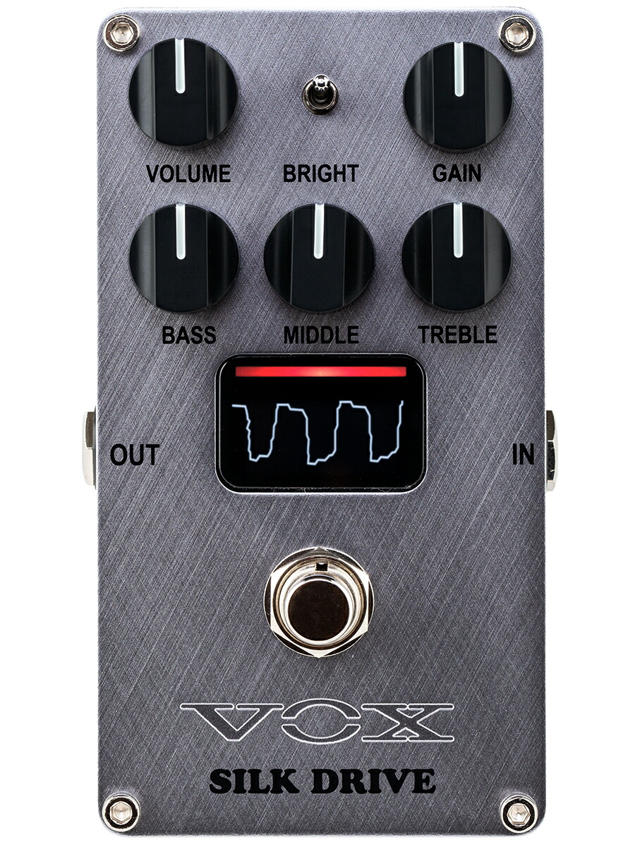 楽天市場】VOX VALVENERGY SILK DRIVE 新品[Nutube,真空管搭載