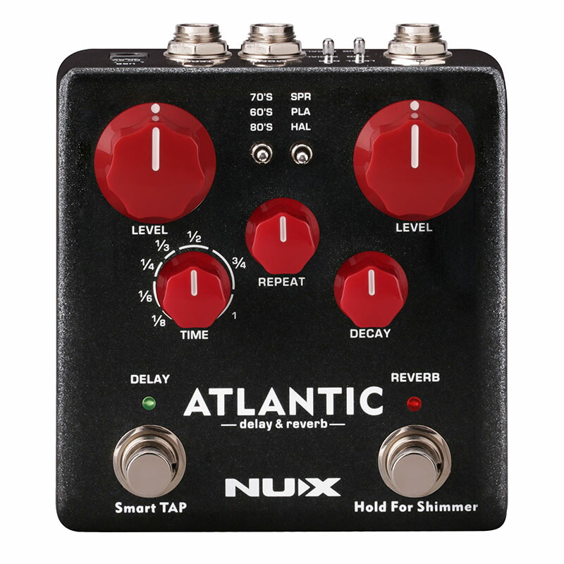 楽天市場】NUX Atlantic新品 ディレイ/リバーブ[ニューエックス