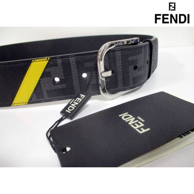楽天市場】フェンディ FENDI メンズ 小物 ベルト レザーベルト ロゴ FF
