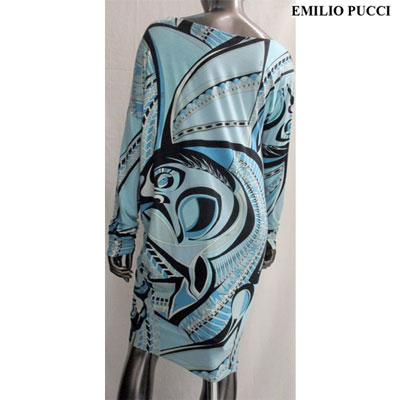 楽天市場】エミリオプッチ Emilio Pucci レディース ワンピース 長袖