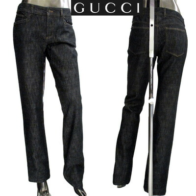楽天市場】グッチ ジーンズ レディース ボトムス GUCCI刺繍ロゴ入り