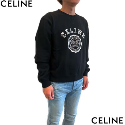 楽天市場】CELINE セリーヌ トレーナー スウェット メンズ 2色展開