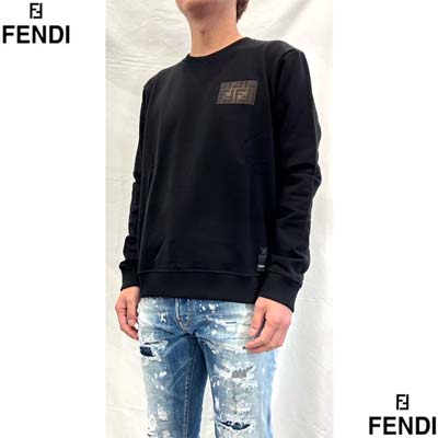 楽天市場】フェンディ FENDI トレーナー メンズ スウェット トップス